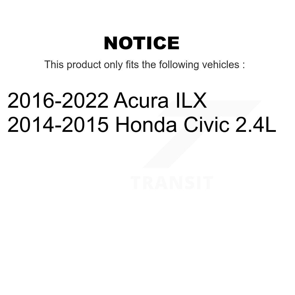 Ensemble de rotule de bras de commande de Suspension inférieure avant gauche pour Honda Civic ILX