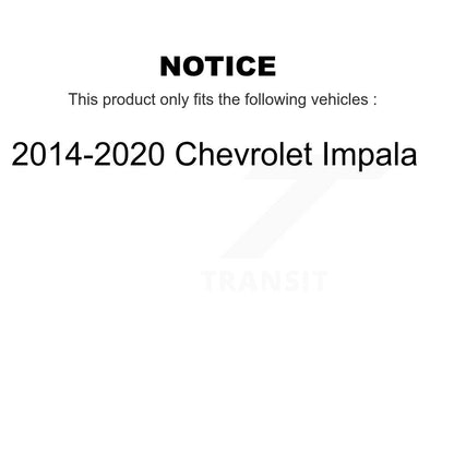 Ensemble de rotule de bras de commande de Suspension inférieure avant gauche pour Chevrolet Impal