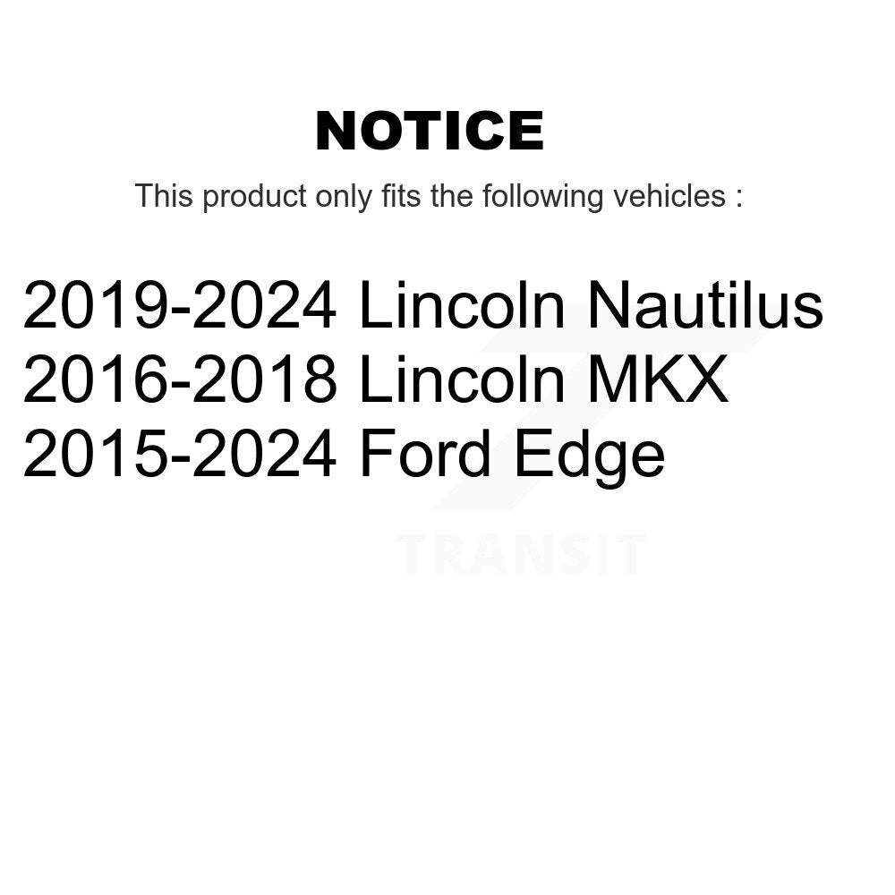 Ensemble de rotule de bras de commande de Suspension inférieur avant gauche pour Ford Edge MKX