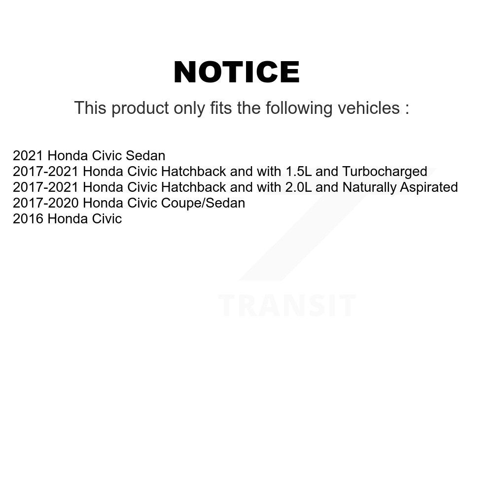 Ensemble de rotule de bras de commande de Suspension inférieure avant droite pour Honda Civic