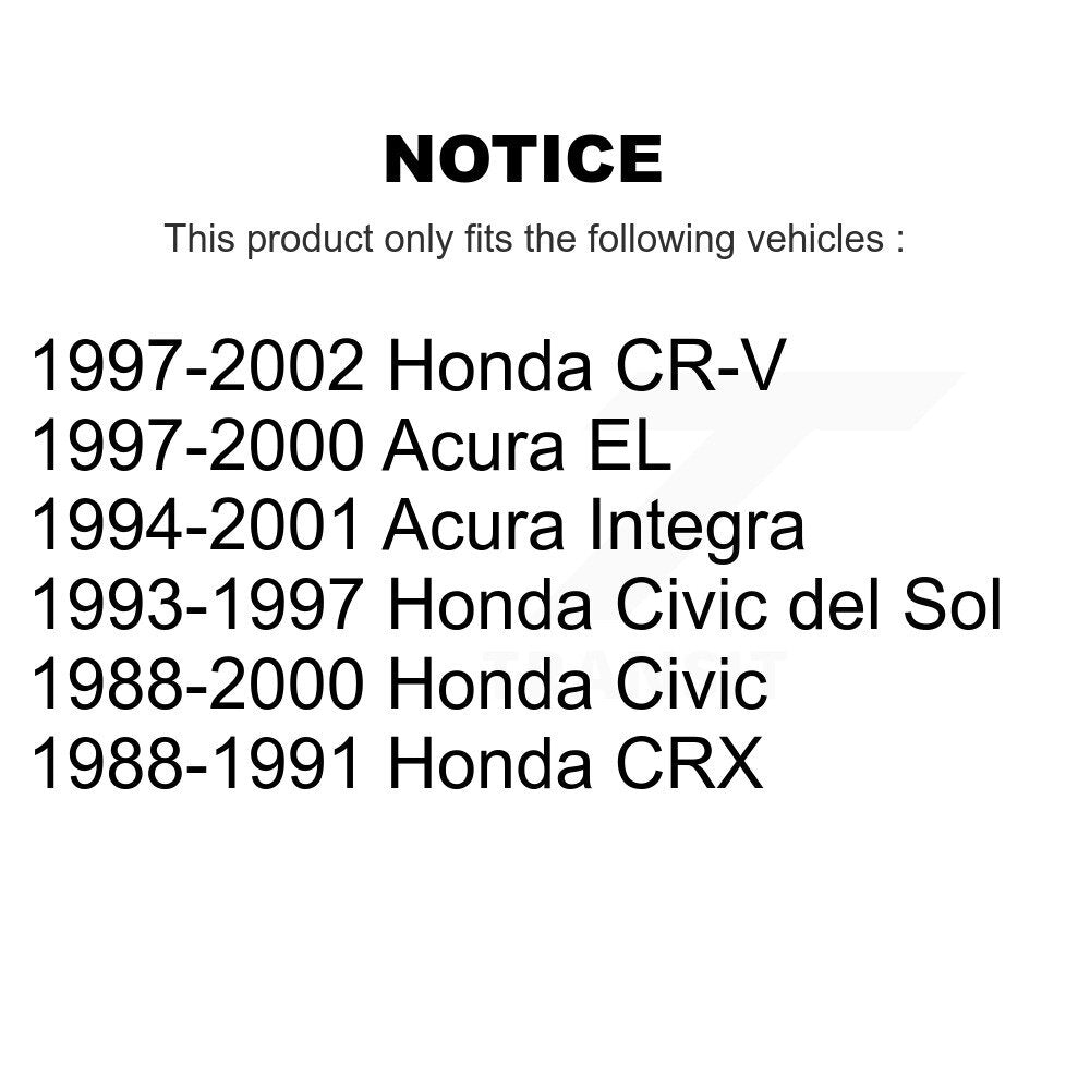 Bras de commande de Suspension supérieur arrière gauche, pour Honda Civic CR-V Acura Integra EL de