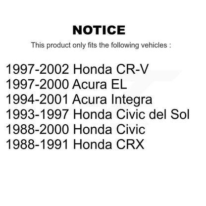 Bras de commande de Suspension supérieur arrière gauche, pour Honda Civic CR-V Acura Integra EL de
