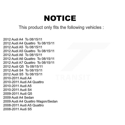 Bras de commande de Suspension avant inférieur avant droit, pour Audi Q5 A4 Quattro A5 S4 S