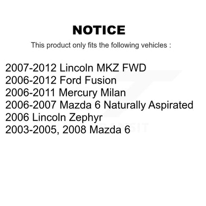 Bras de commande de Suspension avant inférieur arrière, pour Ford Fusion Mazda 6 Lincoln MKZ