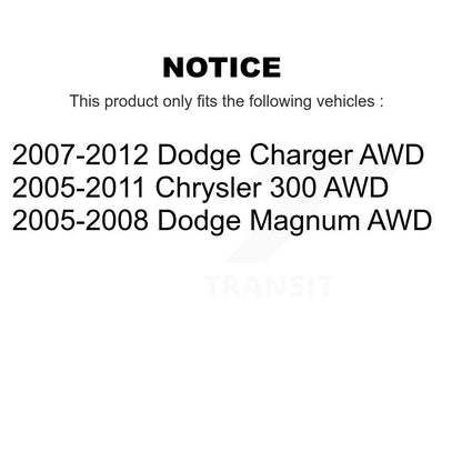 Ensemble de rotule de bras de commande de Suspension inférieur avant droit pour Chrysler 300
