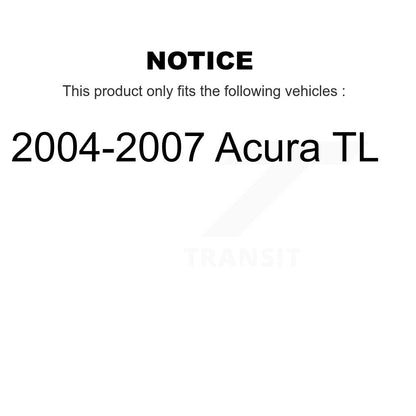 Bras de commande de suspension inférieur avant droit pour Acura TL 2004-2007 TOR-CK641544