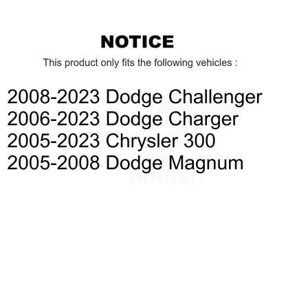 Bras latéral avant inférieur arrière pour Dodge Chrysler 300 chargeur Challenger Magnum