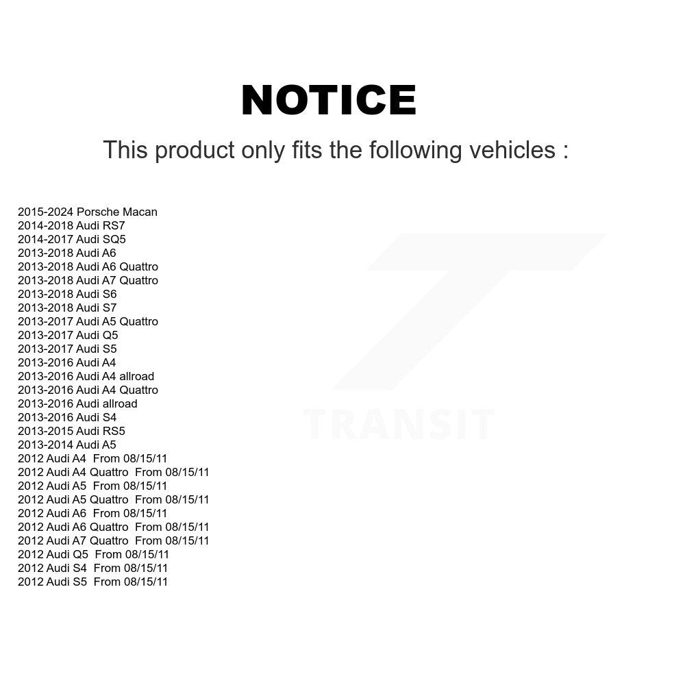 Bras de commande de Suspension avant inférieur avant droit, pour Audi Q5 Porsche Macan A4 A