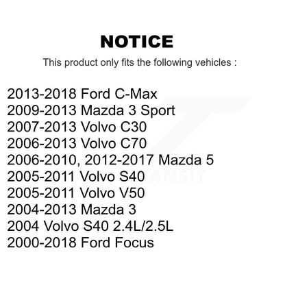 Bras de commande de Suspension supérieure arrière, pour Mazda 3 Ford Focus 5 Volvo c-max S40 C30
