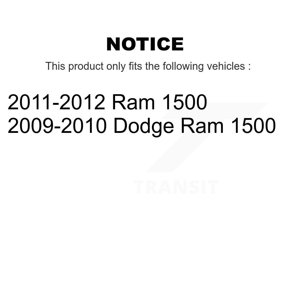 Bras de commande de suspension supérieure arrière pour Ram 1500 Dodge TOR-CK642211