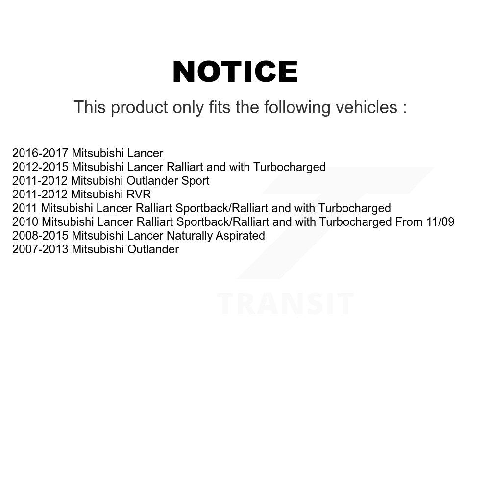 Bras de commande de Suspension avant inférieur arrière pour Mitsubishi Lancer Outlander Sport