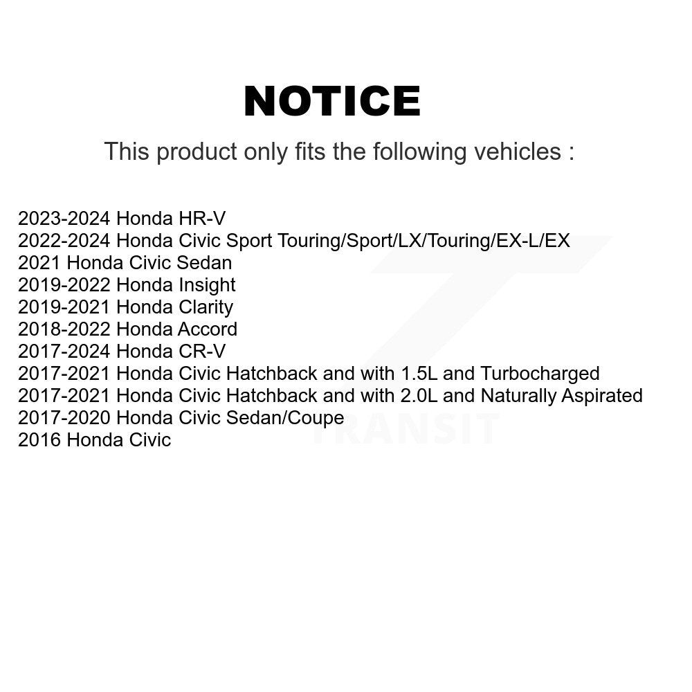 Bras de commande de Suspension supérieure arrière, pour Honda Civic CR-V Accord HR-V Clarity