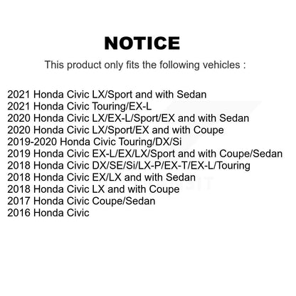 Bras de commande de Suspension arrière inférieur droit pour Honda Civic TOR-CK643588