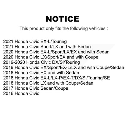 Bras de commande de Suspension arrière inférieur gauche pour Honda Civic TOR-CK643589