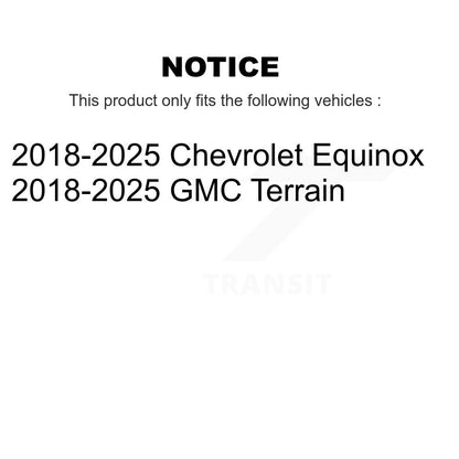Arme latérale arrière avant inférieure pour Chevrolet Equinox GMC Terrain 2018-2025