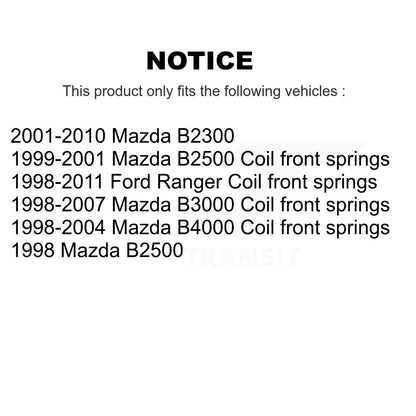 Ensemble de rotule de bras de commande de Suspension supérieure avant droite pour Ford Ranger