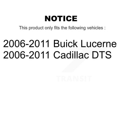 Ensemble de rotule de bras de commande de Suspension inférieur avant droit pour Buick Lucerne