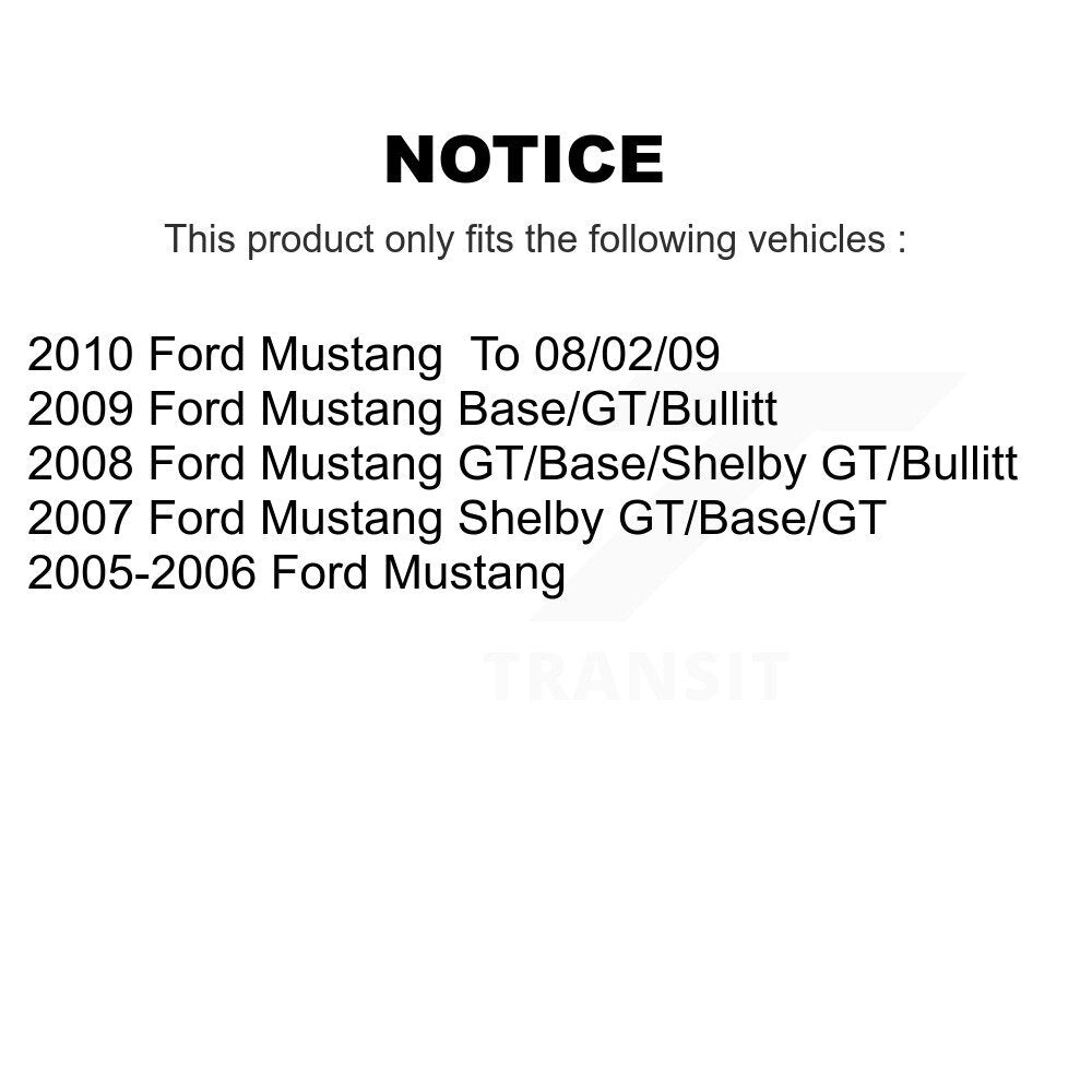 Ensemble de rotule de bras de commande de Suspension inférieure avant droite pour Ford Mustang