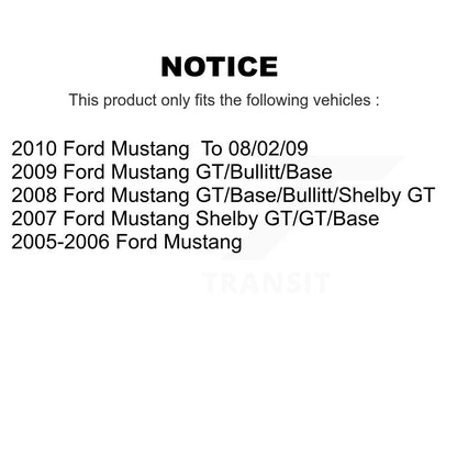 Ensemble de rotule de bras de commande de Suspension inférieure avant gauche pour Ford Mustang