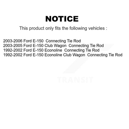 Extrémité de biellette de direction intérieure avant droite, pour Ford E-150 Econoline Club Wagon