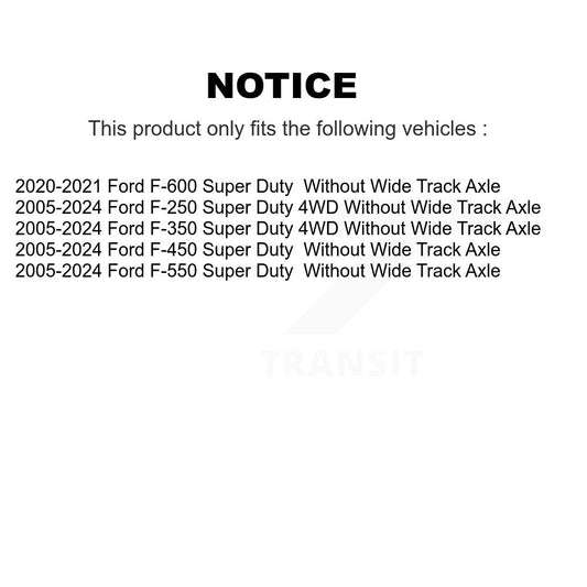 Bras Pitman extérieur avant droit vers embout de biellette de direction pour Ford F-350 TOR-DS30000