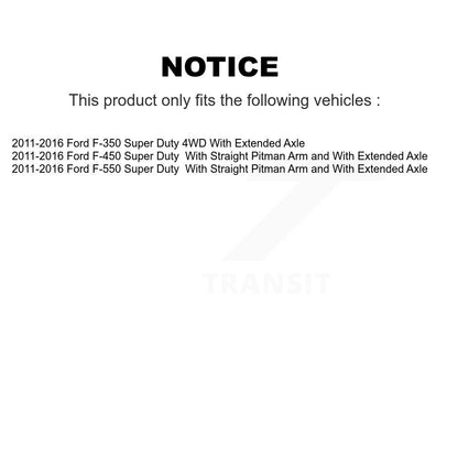 At Pitman Bras de direction Drag Link pour Ford F-350 Super Duty F-450 F-55 2011-2016