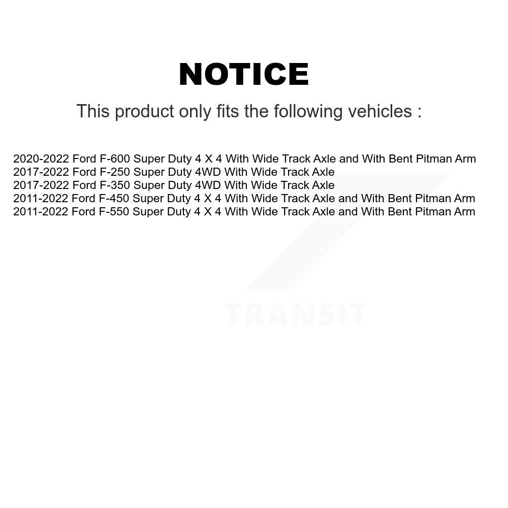 Au Pitman Bras de direction Drag Link pour Ford F-350 Super Duty F-250 F-450 F-550