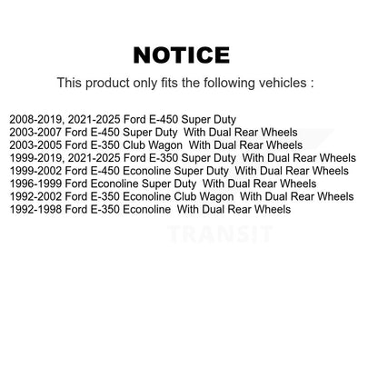 Lien de traînée de direction intérieure avant droite, pour Ford E-350 Super Duty E-450 Econoline