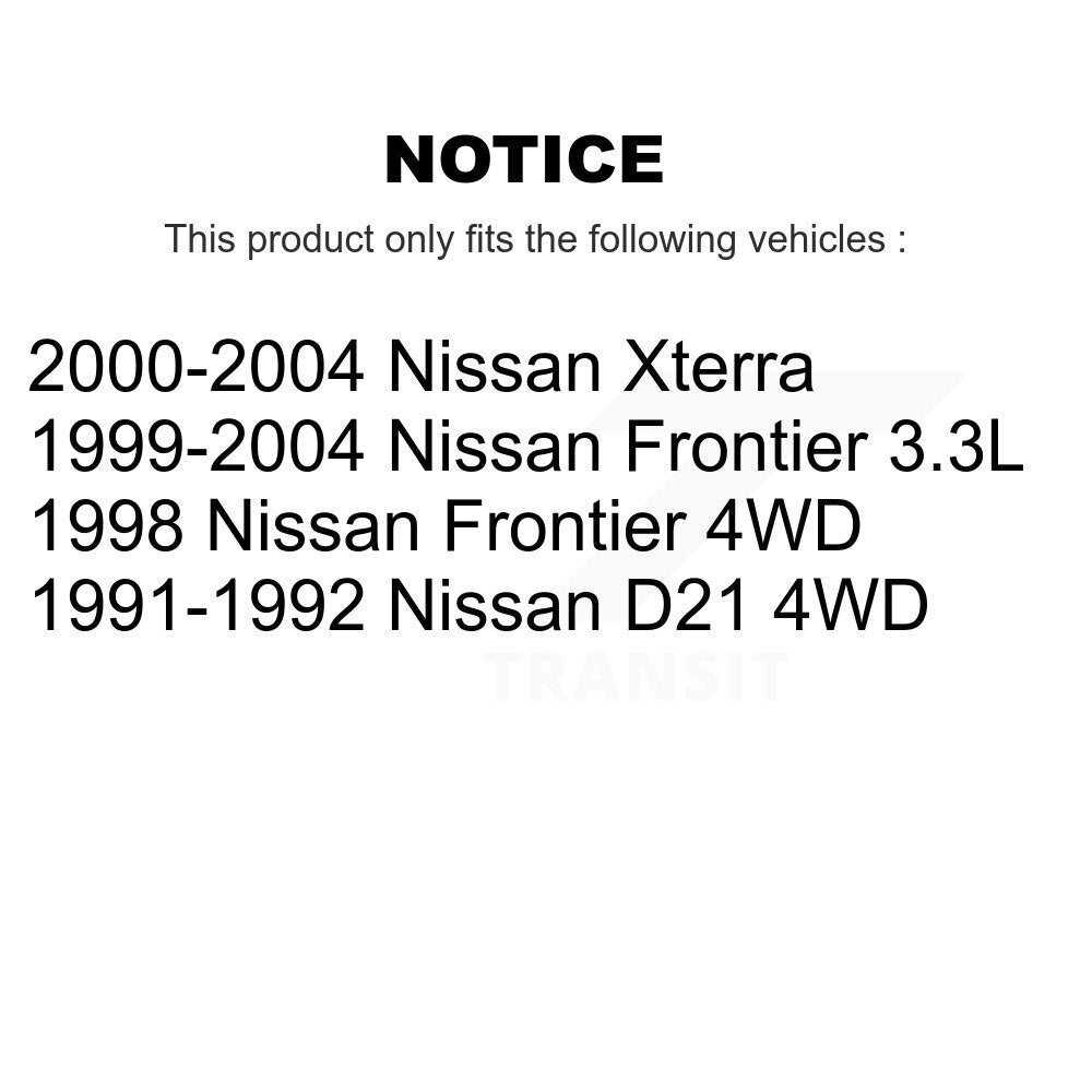 Lien central de direction avant pour Nissan Xterra Frontier D21 TOR-DS80593