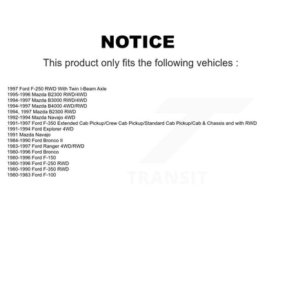 Extrémité de biellette de direction extérieure avant gauche, pour Ford F-150 F-250 Ranger F-350 Mazda I