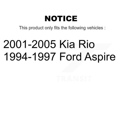 Extrémité de biellette de direction extérieure avant pour Kia Rio Ford Aspire TOR-ES3388