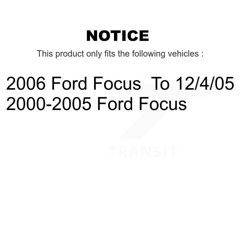 Extrémité de biellette de direction extérieure avant droite pour Ford Focus TOR-ES3587
