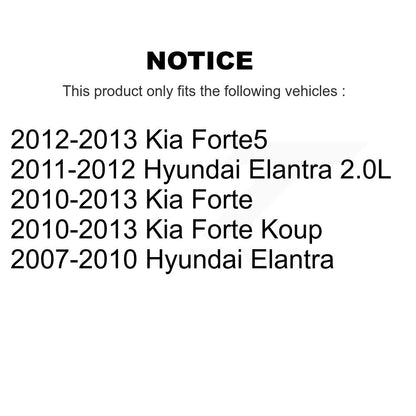 Extrémité de biellette de direction extérieure avant droite, pour Hyundai Elantra Kia Forte koup Forte