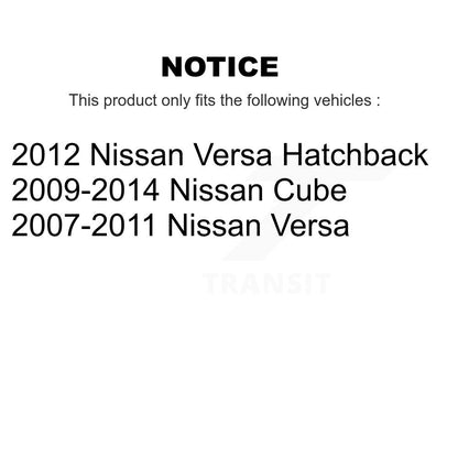 Extrémité de biellette de direction extérieure avant gauche pour Nissan Versa Cube TOR-ES800249