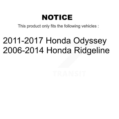 Extrémité de biellette de direction extérieure avant pour Honda Odyssey Ridgeline TOR-ES800333