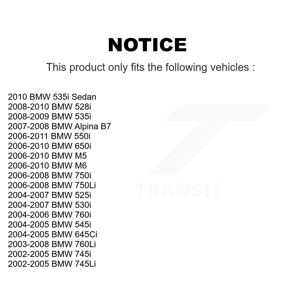 Extrémité de biellette de direction extérieure avant, pour BMW 530i 650i 525i 645Ci 550i 528i 750i M5