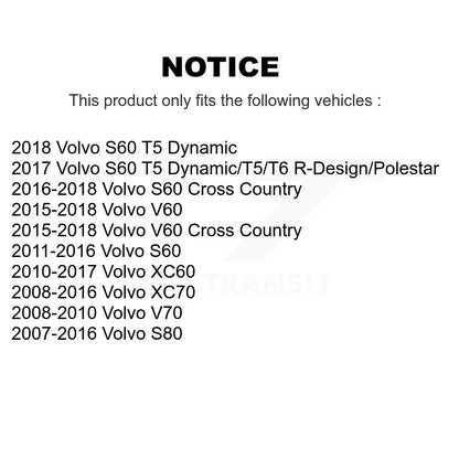 Extrémité de biellette de direction extérieure avant gauche, pour Volvo XC60 XC70 S60 V60 S80 Cross V70
