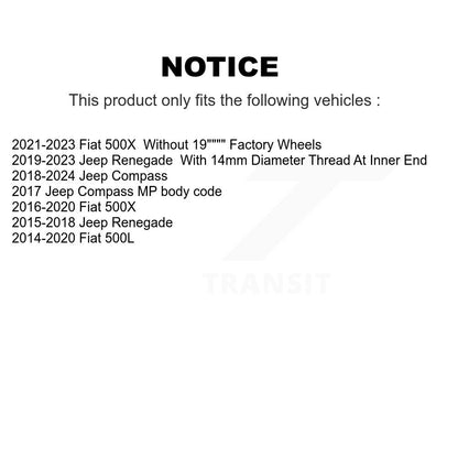 Extrémité de biellette de direction extérieure avant gauche, pour Jeep Compass Renegade Fiat 500L 500X
