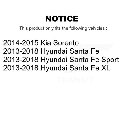 Extrémité de biellette de direction extérieure avant droite, pour Hyundai Santa Fe Sport Kia Sorento X