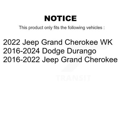 Extrémité de biellette de direction extérieure avant droite pour Jeep Grand Cherokee Dodge Durango WK