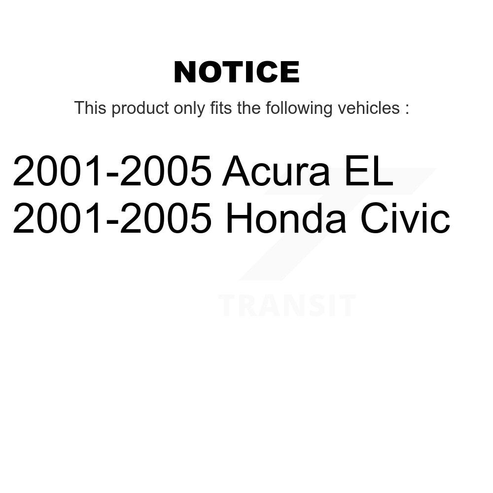 Extrémité de biellette de direction intérieure avant pour Honda Civic Acura EL 2001 – 2005 TOR-EV469