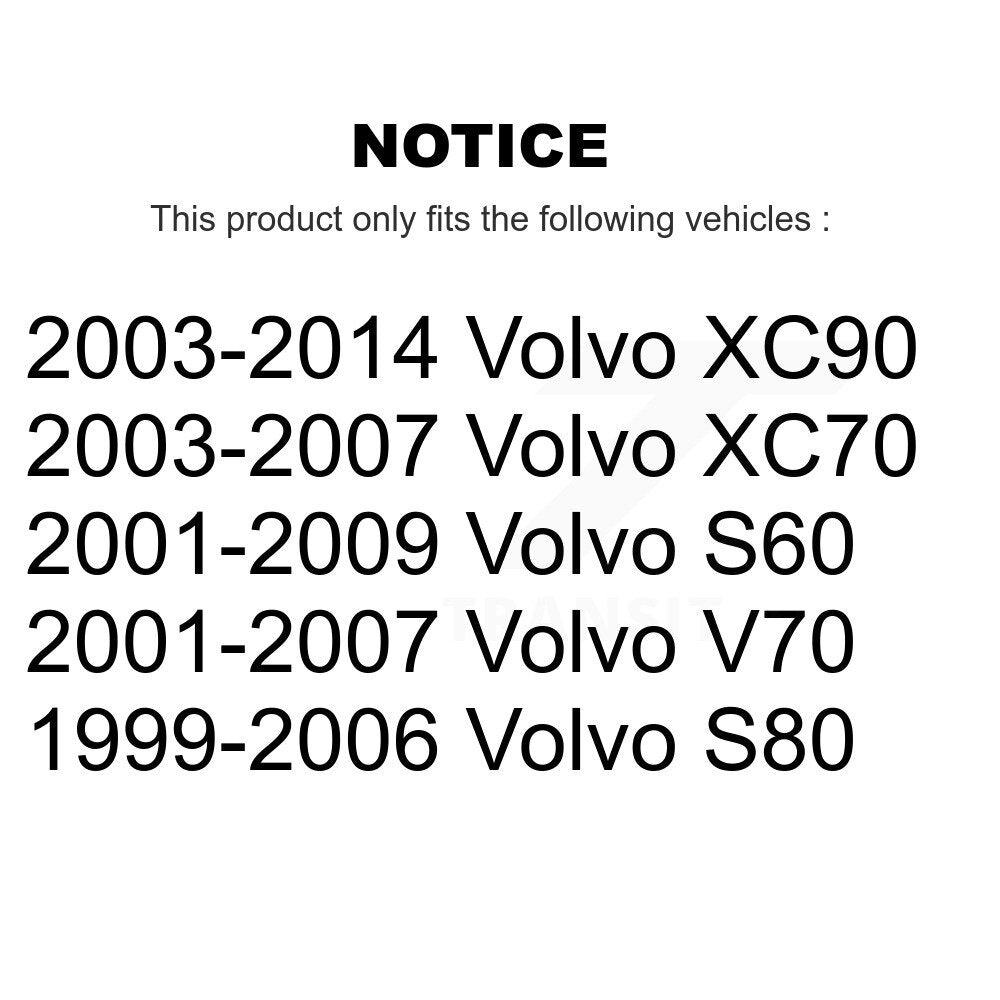 Extrémité de biellette de direction intérieure avant, pour Volvo XC90 S60 XC70 V70 S80 TOR-EV800043