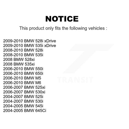 Extrémité de biellette de direction intérieure avant, pour BMW 530i 530xi 650i 528i xDrive 525i 535i
