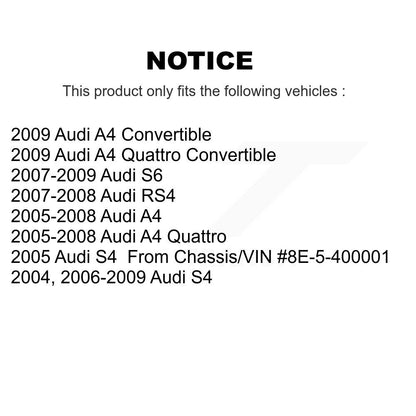 Extrémité de biellette de direction intérieure avant, pour Audi A4 Quattro S4 RS4 S6 TOR-EV800282