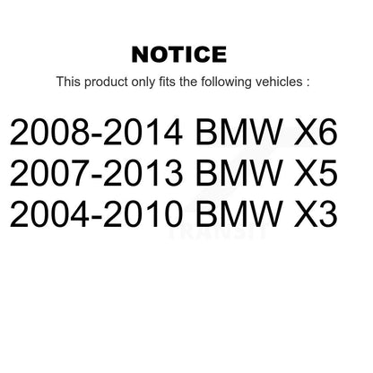 Extrémité de biellette de direction intérieure avant pour BMW X5 X3 X6 TOR-EV800298