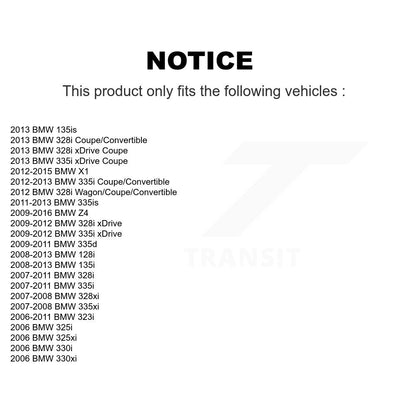 Extrémité de biellette de direction intérieure avant, pour BMW 328i xDrive X1 323i 335i 128i 328xi Z4