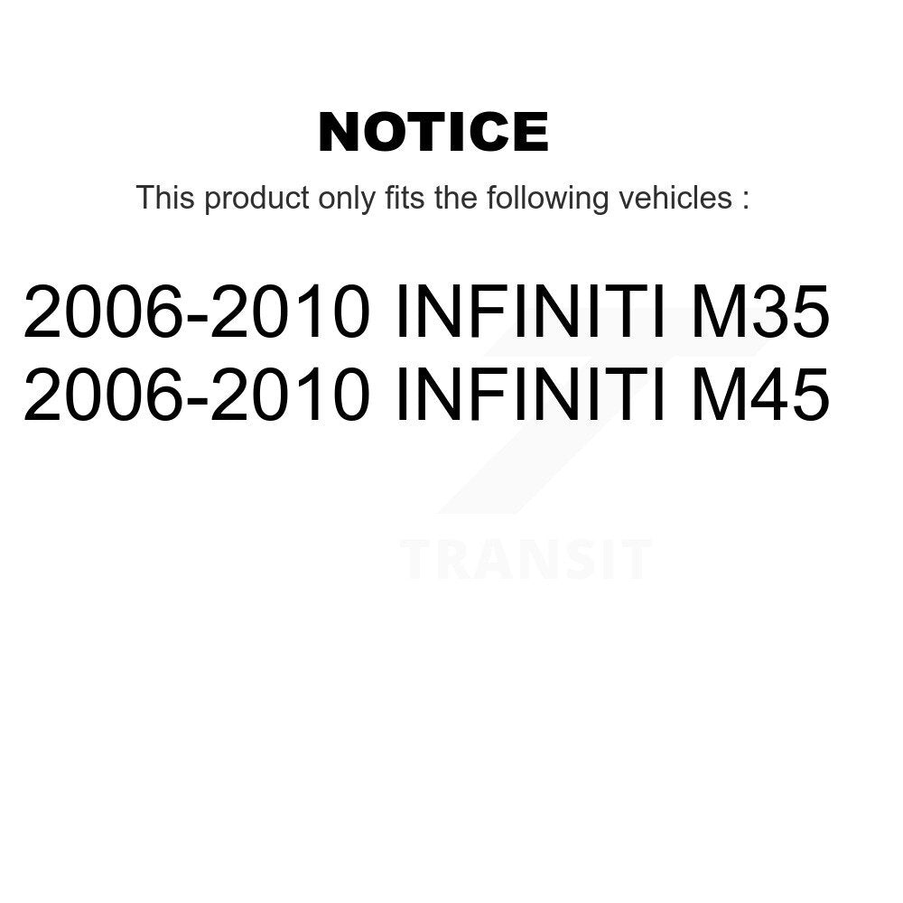 Extrémité de biellette de direction intérieure avant pour INFINITI M35 M45 2006 – 2010 TOR-EV800567