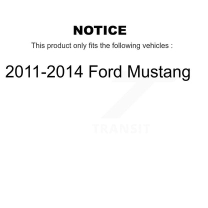 Extrémité de biellette de direction intérieure avant pour Ford Mustang 2011-2014 TOR-EV800801
