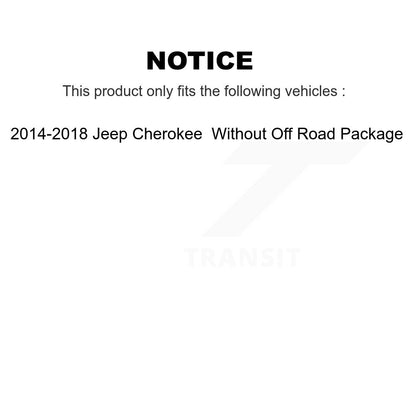 Extrémité de biellette de direction intérieure avant pour Jeep Cherokee sans emballage hors route
