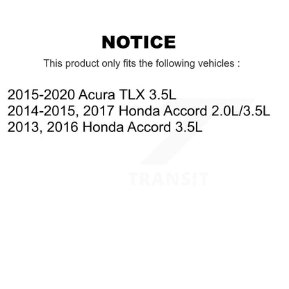 Extrémité de biellette de direction intérieure avant pour Honda Accord Acura TLX TOR-EV801120